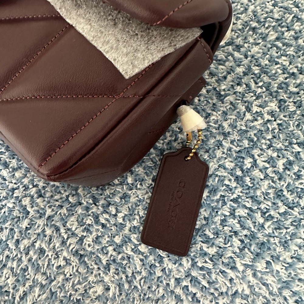 Coach Tabby Shoulder Bag 20 - Deep Purple - Picture 10 of 10
